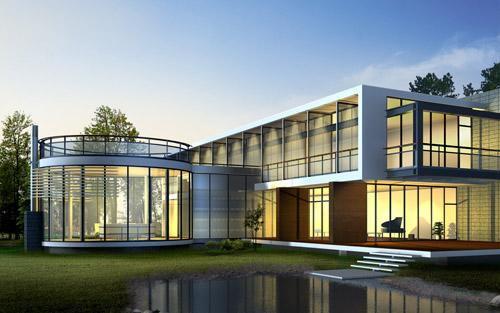 建筑效果图制作视频