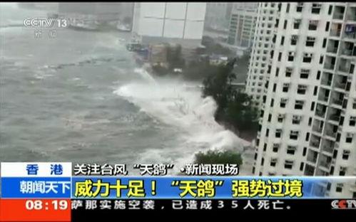 天鸽台风现场视频,惊心动魄的救援瞬间